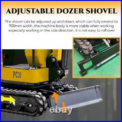 1TON Mini Hydraulic Excavator 13.5HP Gas EPA Engine Tracked Crawler Mini Digger 1TON Mini Hydraulic Excavator 13.5HP Gas EPA Engine Tracked Crawler Mini Digger