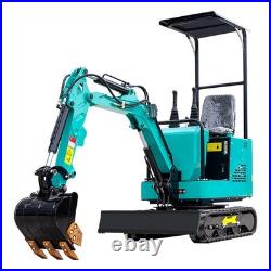 1TON Mini Hydraulic Excavator 13.5HP Gas EPA Engine Tracked Crawler Mini Digger 1TON Mini Hydraulic Excavator 13.5HP Gas EPA Engine Tracked Crawler Mini Digger