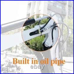 1TonFree Ship Mini Excavator B&S EPA Engine Digger 13.5hp Gas Tracked Free Ship