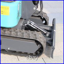 1Ton 2200lbs Mini Excavator 13.5HP Garden Farm Park Crawler Digger USA Stock NEW