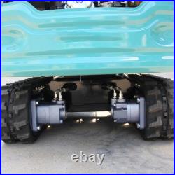 1Ton 2200lbs Mini Excavator 13.5HP Garden Farm Park Crawler Digger USA Stock NEW