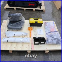 1Ton Mini Excavator Gas B&S EPA Engine 13.5HP USA Free Wooden Crate Package New