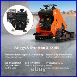 1Ton Mini Excavator Hydraulic Thumb & 13.5HP Skid Steer Loader B&S Engine Combo