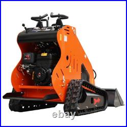 1Ton Mini Excavator Hydraulic Thumb & 13.5HP Skid Steer Loader B&S Engine Combo