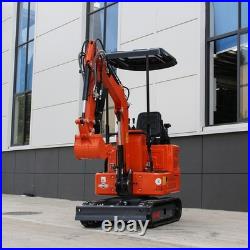 1Ton Mini Excavator Pilot System Diggers B&S Engine with Attachments Ripper, EPA 1Ton Mini Excavator Pilot System Diggers B&S Engine with Attachments Ripper, EPA