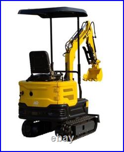 1Ton Mini Excavator Tracked Crawler 13.5 HP Small Digger USA Stock Ship & Pickup 1Ton Mini Excavator Tracked Crawler 13.5 HP Small Digger USA Stock Ship & Pickup