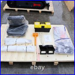 1Ton Mini Excavators B&S Engine 13.5HP Digger Hydraulic Thumb Clip EPA Certified