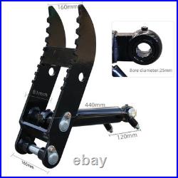 1-1.5Ton Mini Excavators Small Digger Attachment Kit Hydraulic Thumb Clip Clamp