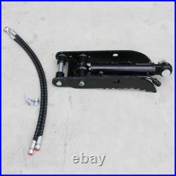 1-1.5Ton Mini Excavators Small Digger Attachment Kit Hydraulic Thumb Clip Clamp
