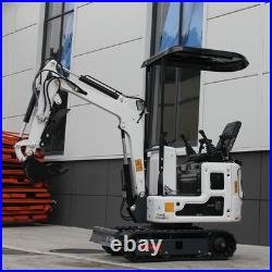 1-1.8TON Mini Excavator Kubota B&S Skid Steer Loader Lawn mower Combo FREE SHIP