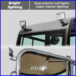 1.2 Ton Closed Cabin Mini Excavators For Sale 13.5HP with Gas EPA Engine