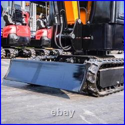 1.2 Ton Closed Cabin Mini Excavators For Sale 13.5HP with Gas EPA Engine