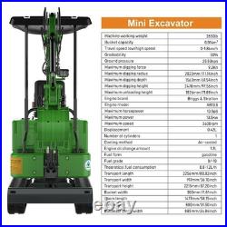 1.2 Ton Mini Excavator 13.5HP B&S engine Mini Digger Crawler USA Stock EPA 1.2 Ton Mini Excavator 13.5HP B&S engine Mini Digger Crawler USA Stock EPA