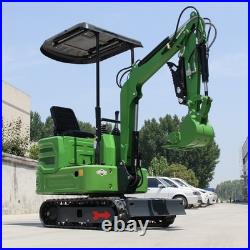 1.2 Ton Mini Excavator 13.5HP B&S engine Mini Digger Crawler USA Stock EPA 1.2 Ton Mini Excavator 13.5HP B&S engine Mini Digger Crawler USA Stock EPA
