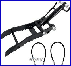 1-2 Ton Mini Excavator Attachment Hydraulic Thumb Clip Kit One Hole Mini Digger