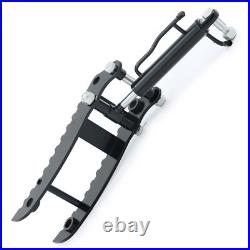 1-2 Ton Mini Excavator Attachment Hydraulic Thumb Clip Kit One Hole Mini Digger