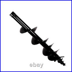 1-2 Tons 200mm Mini Excavator Attachment Hydraulic Auger Drill Attachments