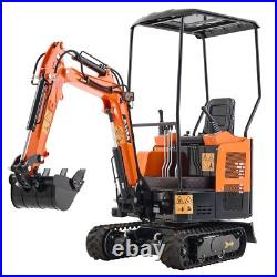 1.3T 23hp Mini Excavator Digger Gas Tracked Crawler B&S EPA Engine & Swing Boom 1.3T 23hp Mini Excavator Digger Gas Tracked Crawler B&S EPA Engine & Swing Boom