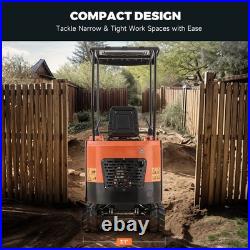 1.3Ton 23hp Mini Excavator Mini Crawler Digger With Briggs&Stratton EPA Engine US