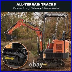 1.3Ton 23hp Mini Excavator Mini Crawler Digger with Briggs&Stratton EPA Engine