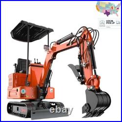 1.4TMini Excavator Tracked 13.5HP GasB&S EPA Engine 1Year Warranty FREE SHIP