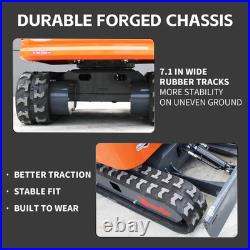 1.4TMini Excavator Tracked 13.5HP GasB&S EPA Engine 1Year Warranty FREE SHIP