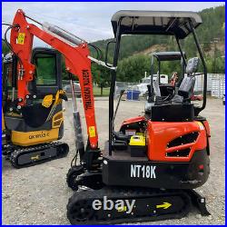 1.4Ton Kubota Diesel Engine Mini Excavator withPilot Control Side Swing Boom NT18K 1.4Ton Kubota Diesel Engine Mini Excavator withPilot Control Side Swing Boom NT18K