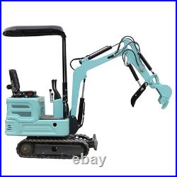 1.4Ton Mini Excavator + Attachments Kubota Diesel Engine Auger Drill Ripper Rake 1.4Ton Mini Excavator + Attachments Kubota Diesel Engine Auger Drill Ripper Rake