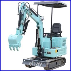 1.4Ton Mini Excavator + Attachments Kubota Diesel Engine Auger Drill Ripper Rake 1.4Ton Mini Excavator + Attachments Kubota Diesel Engine Auger Drill Ripper Rake