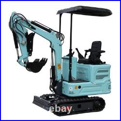 1.4Ton Mini Excavator KUBOTA Crawler Pilot Digger Hydraulic Pilot With4 Attachment