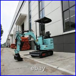 1.4Ton Mini Excavator KUBOTA Crawler Pilot Digger Hydraulic Pilot With4 Attachment