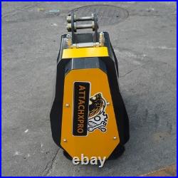 1.4Ton Mini Excavator KUBOTA Diesel Engine with Flail Mower Attachment USA STOCK