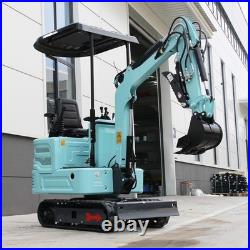 1.4Ton Mini Excavator Pilot System KUBOTA Diesel Engine with Hydralic Thumb USA