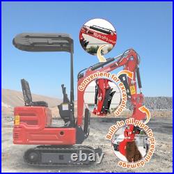 1.4 Ton Kubota Engine 11.23 HP Excavator Hydraulic Thumb Clamp Free Shipping US