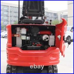 1.4 Ton Kubota Engine 11.23 HP Excavator Hydraulic Thumb Clamp Free Shipping US