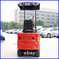 1.4 Ton Kubota Engine 11.23 HP Excavator Hydraulic Thumb Clamp Free Shipping US