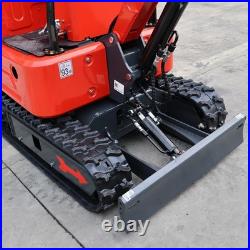 1.4 Ton Mini Excavator, 13.5HP Mini Skid Steer Loader Bundle, Free Ship & Unload