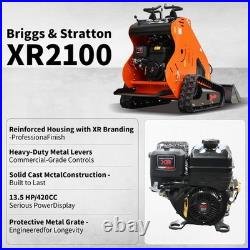 1.4 Ton Mini Excavator, 13.5HP Mini Skid Steer Loader Bundle, Free Ship & Unload
