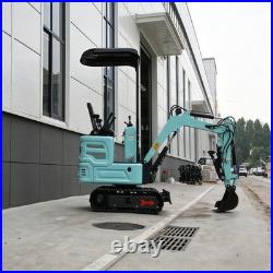 1.4 Ton Mini Excavator 4000lb KUBOTA Crawler Hydraulic Pilot Tracked Digger USA