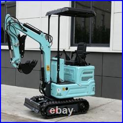 1.4 Ton Mini Excavator 4000lb KUBOTA Crawler Hydraulic Pilot Tracked Digger USA