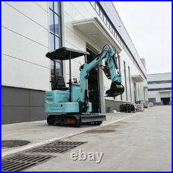 1.4 Ton Mini Excavator 4000lb KUBOTA Crawler Hydraulic Pilot Tracked Digger USA