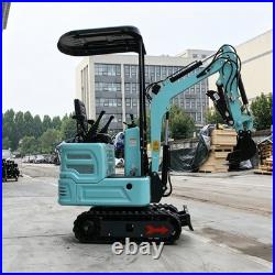 1.4 Ton Mini Excavator 4000lb KUBOTA Crawler Hydraulic Pilot Tracked Digger USA