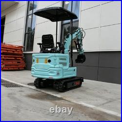 1.4 Ton Mini Excavator 4000lb KUBOTA Crawler Hydraulic Pilot Tracked Digger USA