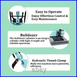 1.4 Ton Mini Excavator Kubota Diesel Engine Hydraulic Digger Two Color USA STOCK 1.4 Ton Mini Excavator Kubota Diesel Engine Hydraulic Digger Two Color USA STOCK