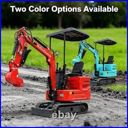 1.4 Ton Mini Excavator Tracked Diggers with Kubota Diesel Engine Free Unloading