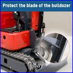 1.4 Ton Mini Hydraulic Excavator 11.23 HP Kubota Engine Crawler Digger For Sale