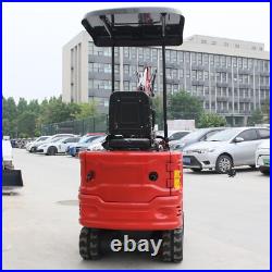 1.4 Ton Mini Hydraulic Excavator 11.23 HP Kubota Engine Crawler Digger For Sale