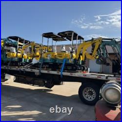 1.4 Ton Mini Hydraulic Excavator 11.23 HP Kubota Engine Crawler Digger For Sale