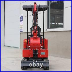 1.4 Ton Red Kubota Engine Mini Excavator, Hydraulic Pilot Control, USA STOCK, IL