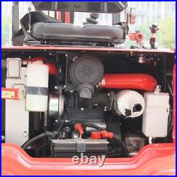 1.4 Ton Red Mini Excavator Kubota Engine Hydraulic Pilot Control, Free Shipping